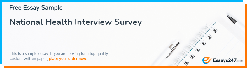 National Health Interview Survey